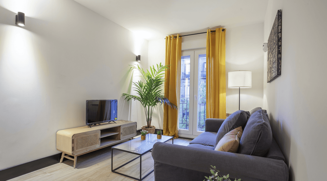 Piso amueblado y equipado en Atocha, próximo a Retiro Park y el centro de Madrid