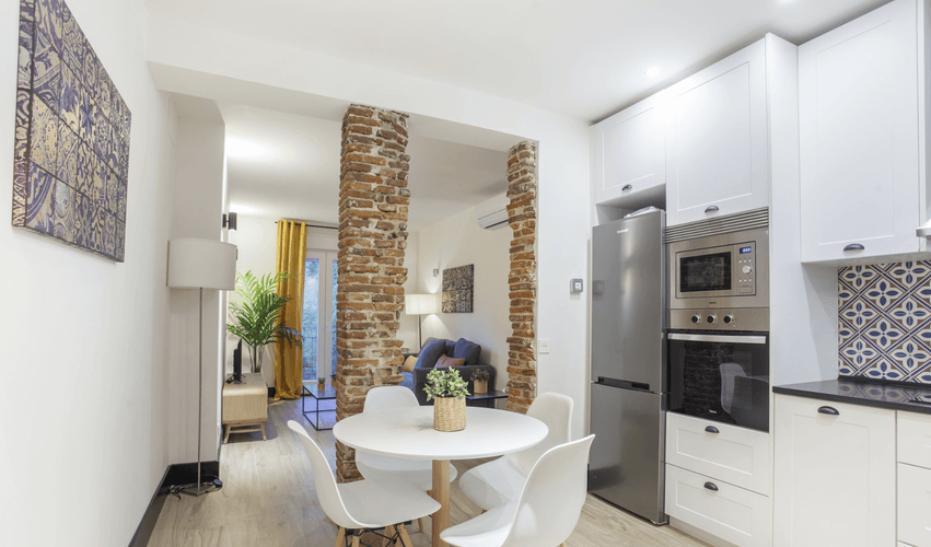 Piso amueblado y equipado en Atocha, próximo a Retiro Park y el centro de Madrid