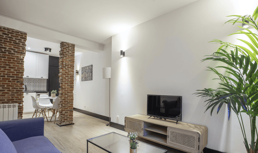 Piso amueblado y equipado en Atocha, próximo a Retiro Park y el centro de Madrid