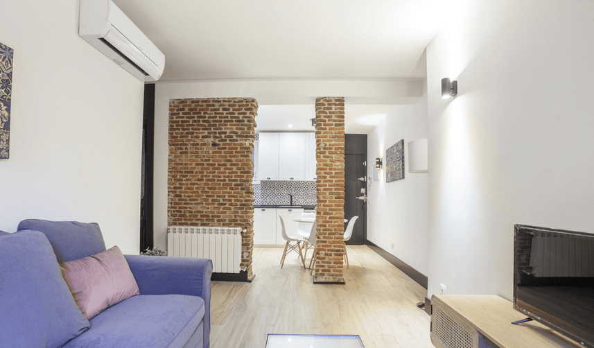 Piso amueblado y equipado en Atocha, próximo a Retiro Park y el centro de Madrid