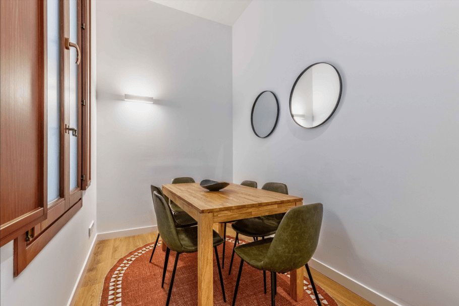 Luminoso piso amueblado y equipado en el corazón de Madrid