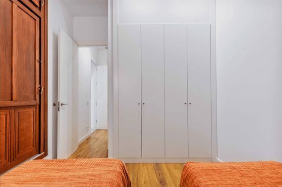 Luminoso piso amueblado y equipado en el corazón de Madrid