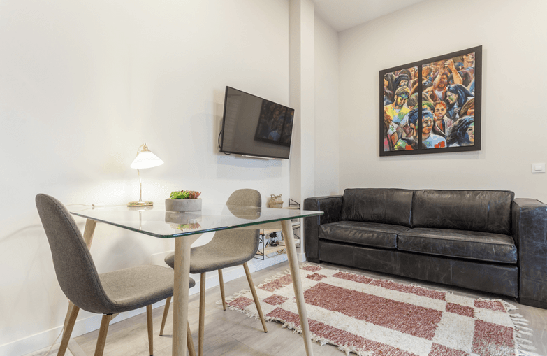 Luminoso apartamento amueblado en Chamartín, una de las zonas más solicitadas de Madrid