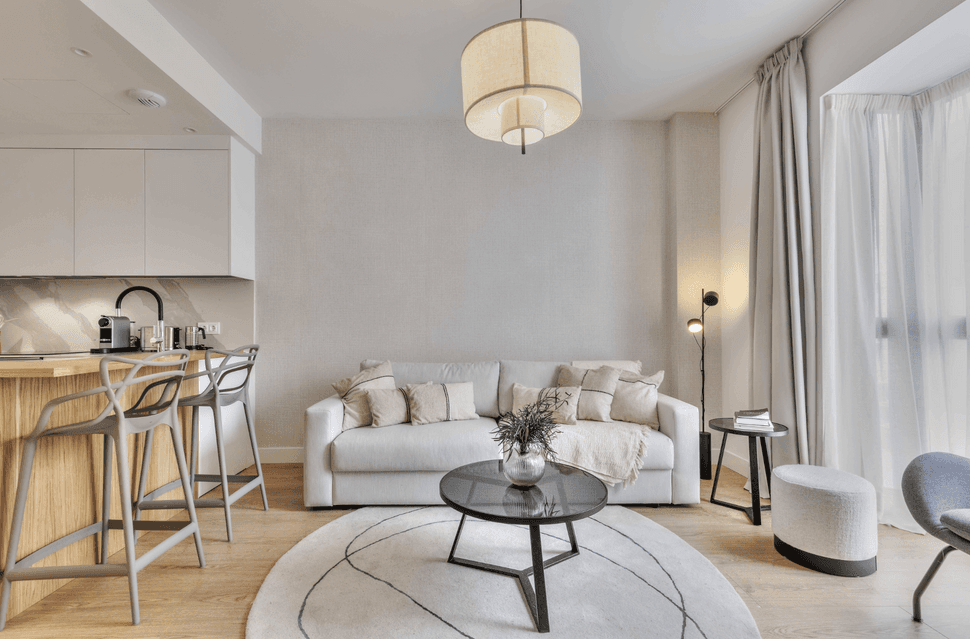 Piso amueblado y equipado en Chamberí