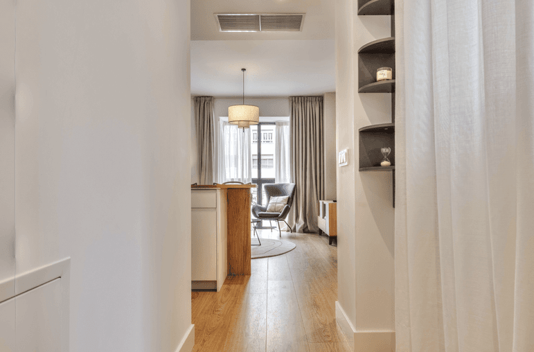 Piso amueblado y equipado en Chamberí