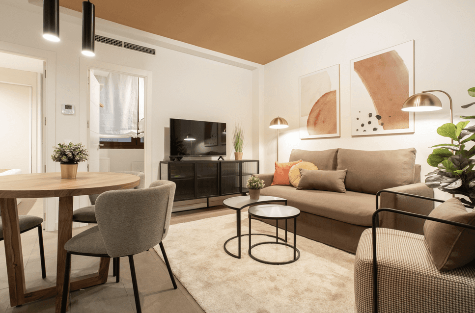 Acogedor piso amueblado y equipado en el barrio de Salamanca