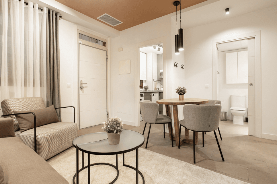 Acogedor piso amueblado y equipado en el barrio de Salamanca