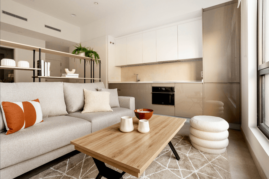 Apartamento amueblado y equipado en Méndez Álvaro