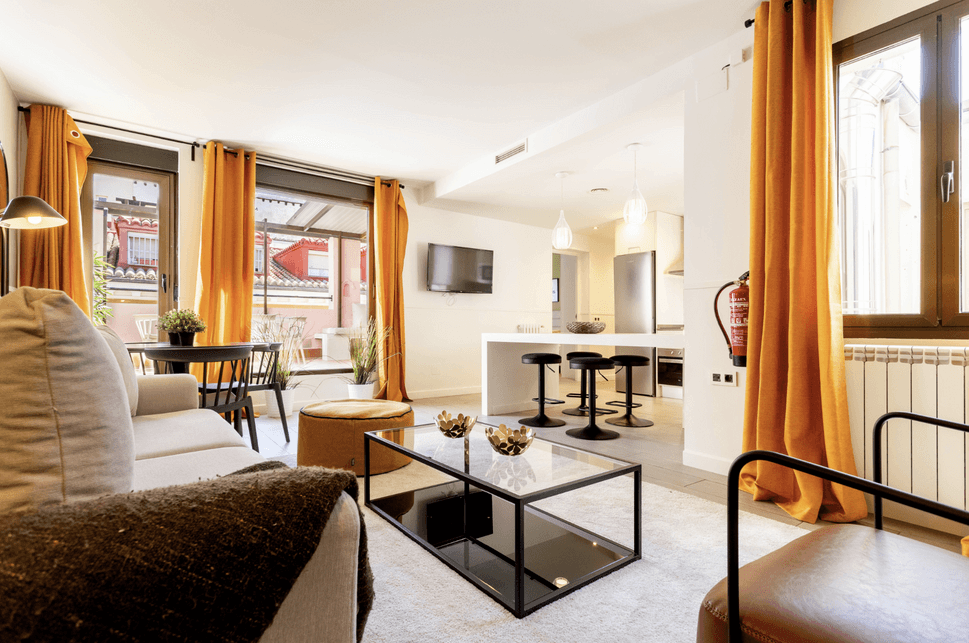 Acogedor y equipado piso en el barrio de La Latina