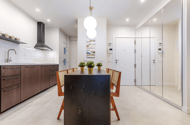 Luminoso piso amueblado y equipado en el corazón de Chamartín