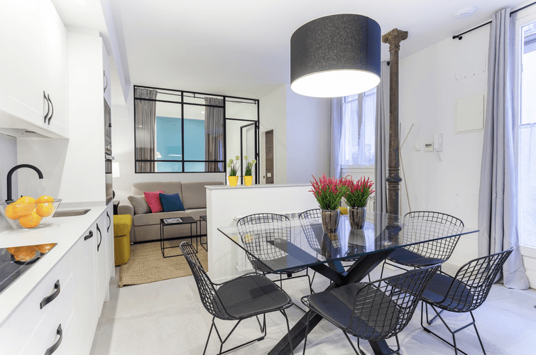 Piso amueblado y equipado en el corazón de La Latina