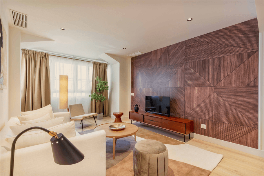 Luminoso piso amueblado y equipado en Chamartín junto al Bernabéu