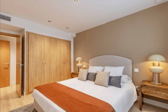 Luminoso piso amueblado y equipado en Chamartín junto al Bernabéu