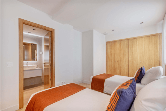 Luminoso piso amueblado y equipado en Chamartín junto al Bernabéu