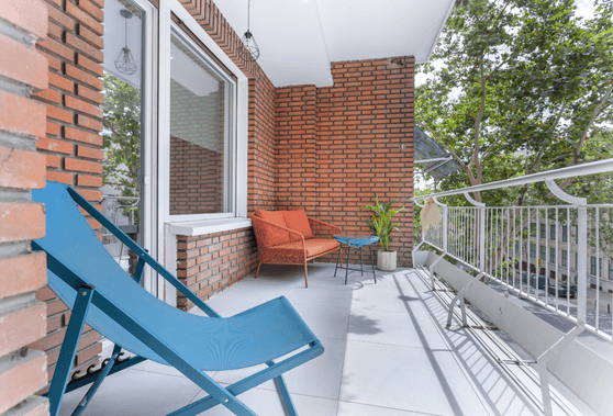 Luminoso piso amueblado y equipado en el Retiro