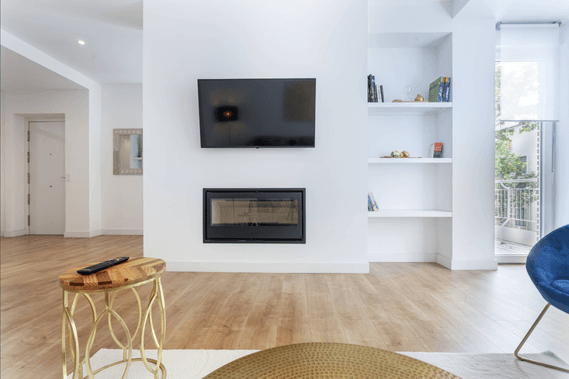 Luminoso piso amueblado y equipado en el Retiro