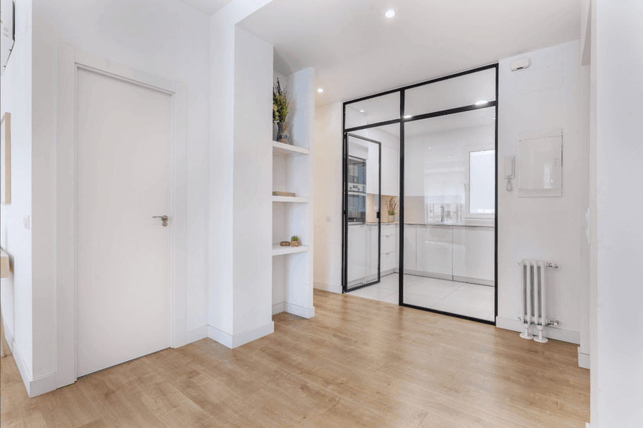 Luminoso piso amueblado y equipado en el Retiro