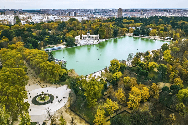 Luminoso piso amueblado y equipado en el Retiro