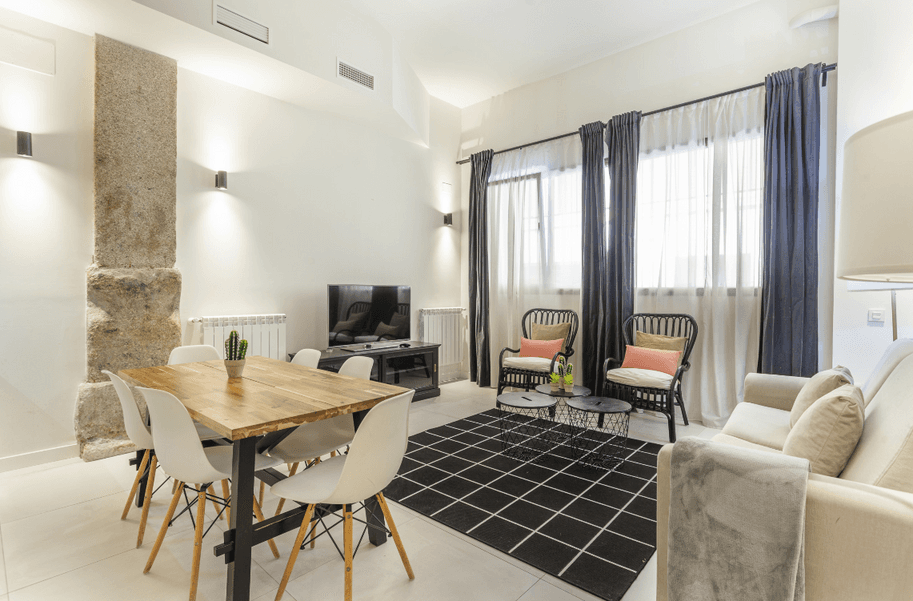 Piso amueblado y equipado cerca de la Calle Atocha