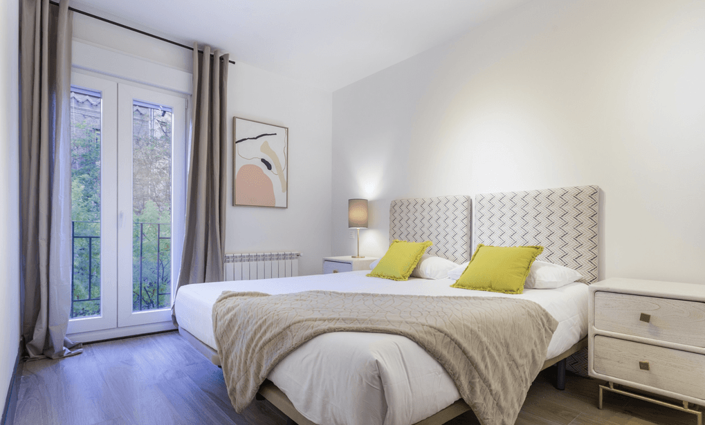 Furnished and equipped apartment in Atocha, near Retiro Park and Madrid city center