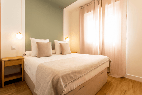 Piso amueblado y equipado en Ciudad Lineal