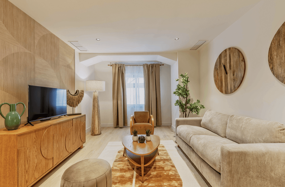 Apartamento amueblado y equipado en Chamartín, cerca de atracciones destacadas