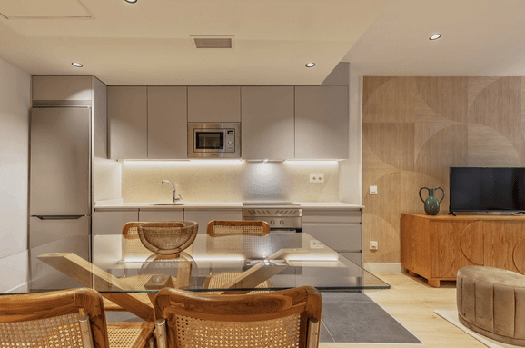 Apartamento amueblado y equipado en Chamartín, cerca de atracciones destacadas