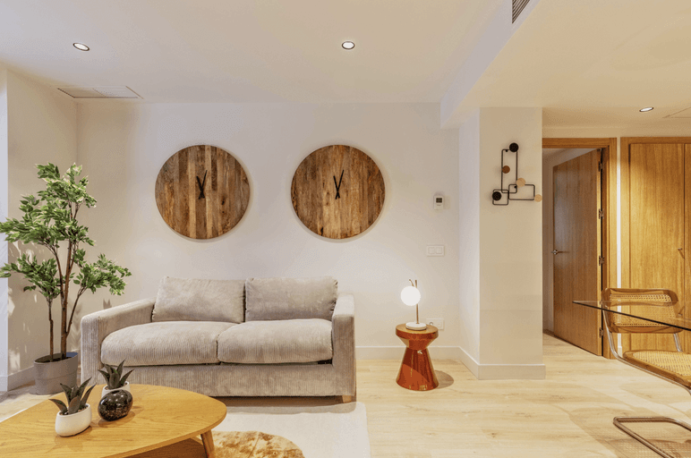 Apartamento amueblado y equipado en Chamartín, cerca de atracciones destacadas