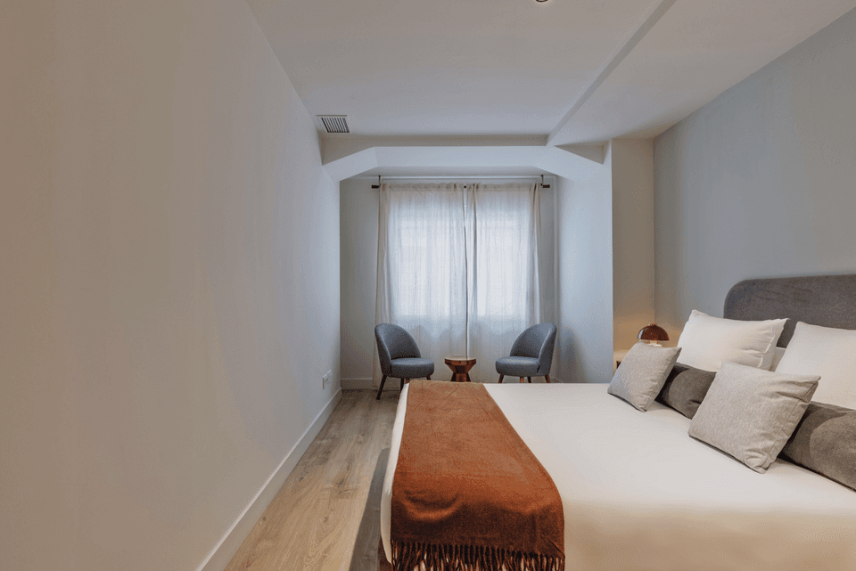 Apartamento amueblado y equipado en Chamartín, cerca de atracciones destacadas