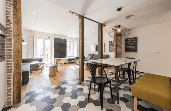 Luminoso piso amueblado y equipado en Triso de Molina, muy bien comunicado