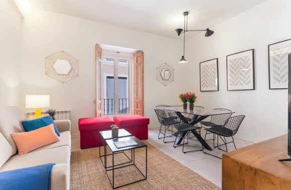 Acogedor piso amueblado y equipado en el centro de Madrid