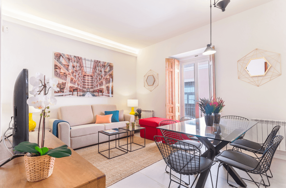 Acogedor piso amueblado y equipado en el centro de Madrid