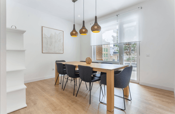 Bright furnished and equipped apartment in Retiro