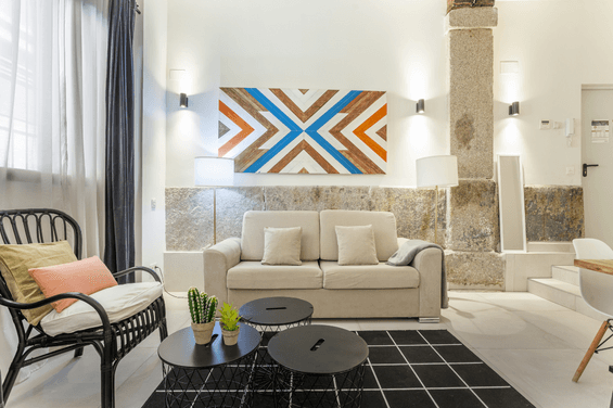 Furnished and equipped apartment near Atocha Street